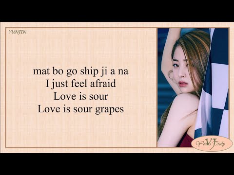 LE SSERAFIM (르세라핌) – Sour Grapes (Easy Lyrics)