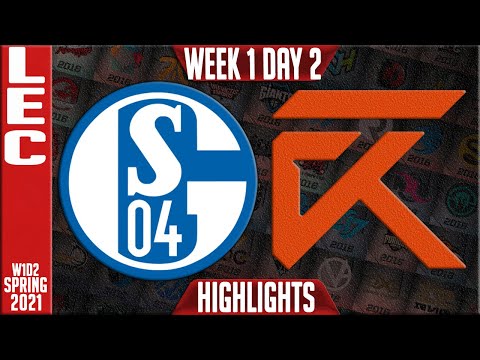 S04 vs XL Highlights | LEC Spring 2021 W1D2 | Schalke 04 vs Excel