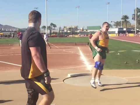 Alex Renner Glide Shot Put Highlights