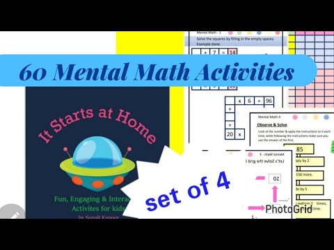 Mental Math Daily Activities Mathdoku Memory Math Activities 60 Math Activities