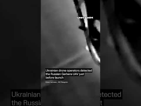 Ukrainian Drone Operators Detected and Destroyed Russian Gerbera UAV #warinukraine