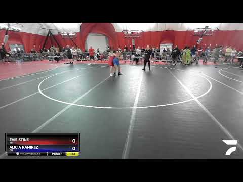 185 Lbs Round 1 - Evie Stine, WI Vs Alicia Ramirez, OH 1076