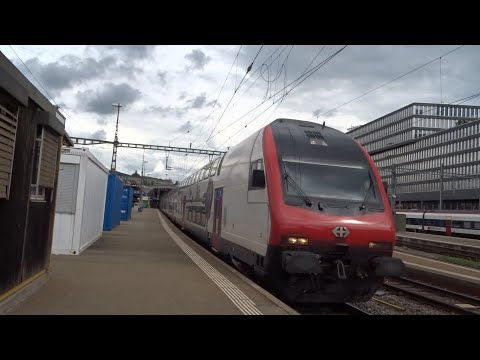 Abfahrt des IR75 nach Luzern am Zürich HB