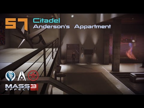 Citadel DLC: Anderson's Appartment | Mass Effect 3 Play-Through Part 57
