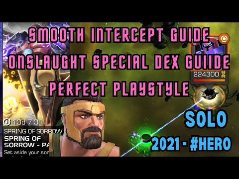 Spring Of Sorrow Onslaught | Smooth Intercept - Special Dexterity - Perfect Playstyle Guide