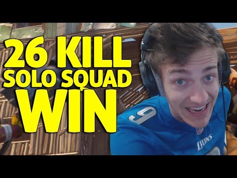 26 Kill Solo Squad Win!! - Fortnite Battle Royale Gameplay - Ninja