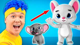 Big or Small? Learn Opposites | D Billions Kids Songs
