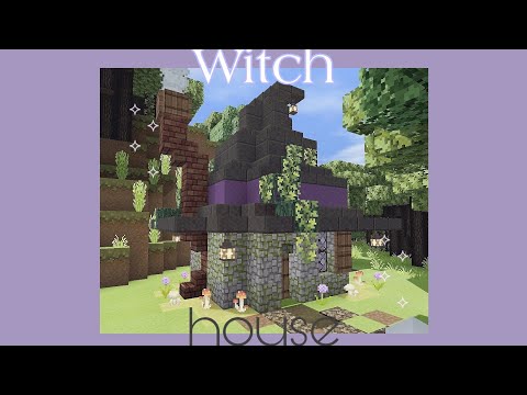 Witch house 🧙🏼‍♀️🌜 | Aesthetic Minecraft P.E Speedbuild