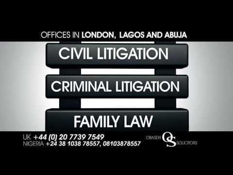 Obaseki Solicitors  video.