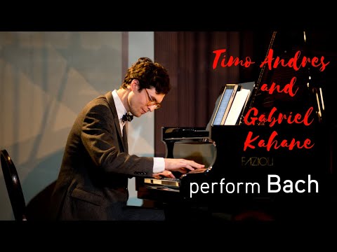 Gabriel Kahane & Timo Andres perform JS Bach's 'O Lamm Gottes, unschuldig' (trans. György Kurtág)