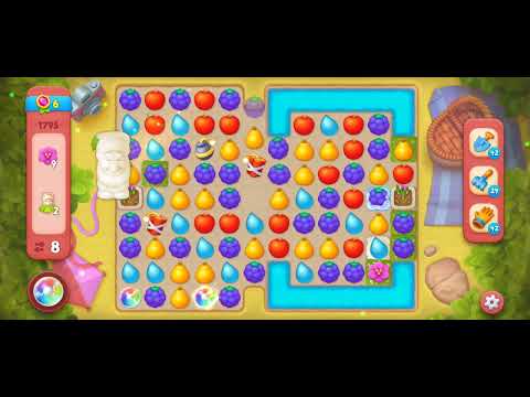 Gardenscapes level 1795 HD