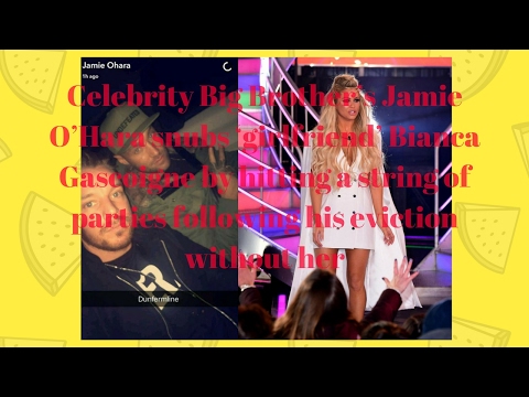 UP ALL NIGHT Celebrity Big Brother’s Jamie O’Hara snubs ‘girlfriend’ Bianca Gascoigne