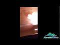A24, ANCORA CAOS: VEICOLO IN FIAMME