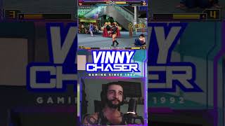 COMECEI A JOGAR COM ESSA QU3NG4 E ACERTEI O SECRETO SEM QUERER 😂😂 #kof2002 #unlimitedmatch #shermie