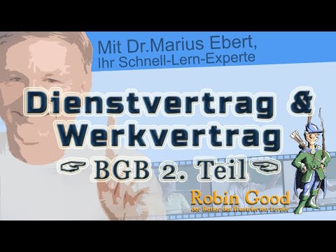 Dienstvertrag und Werkvertrag