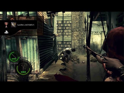 [PS4/PS5 Trophy]RESIDENT EVIL 5 - Lautlos und tödlich (BRONZE)