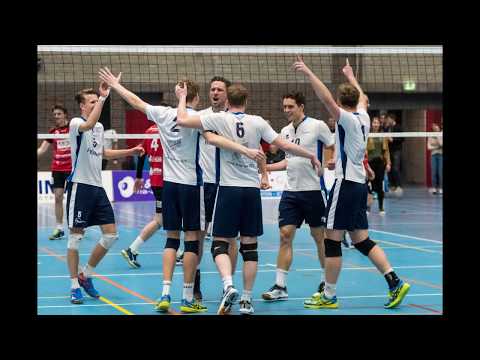 180324 MKB Accountants VCV Heren 1 - Sliedrecht Sport Heren 1 (Foto's Hans van Wijngaarden)