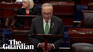 Chuck Schumer lauds Senate