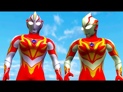 ULTRAMAN MEBIUS BURNING BRAVE Tag Team - ULTRAMAN FE3 Invasion Series