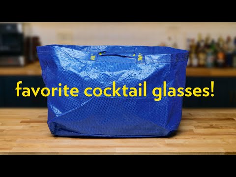 The Best Cocktail Glasses from IKEA! 2021!