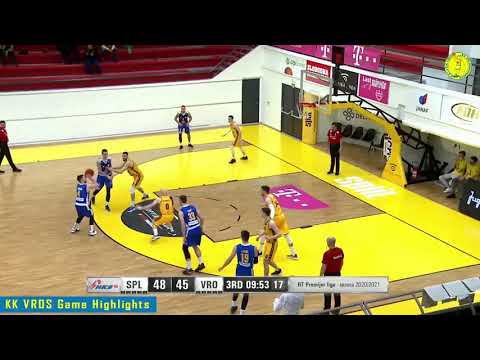 24.kolo HTPL – KK Split vs. KK Vrijednosnice Osijek - VROS Game Highlights