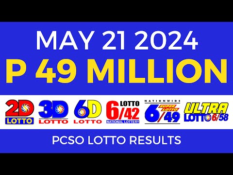 Lotto Result Today 9pm May 21 2024 Complete Details