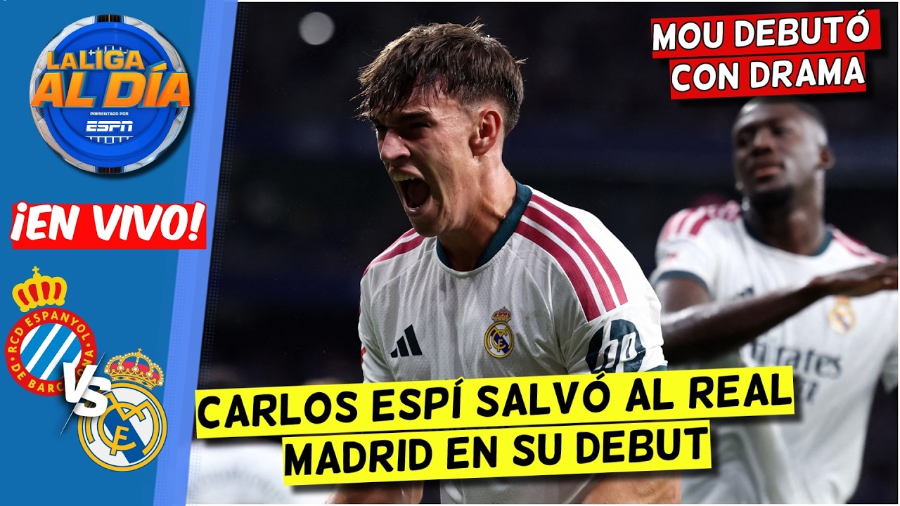 REAL MADRID de MOURINHO tuvo que ser SALVADO por el DEBUTANTE ESPÍ con GOL AGÓNICO | La Liga Al Día