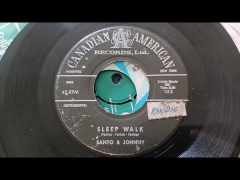 "Sleep Walk" by Santo & Johnny 1959 (Famous 50s Classic)