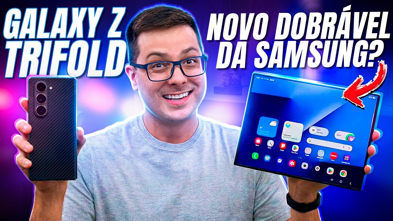 Galaxy Z Trifold: A Samsung ENLOUQUECEU ou foi GENIAL?