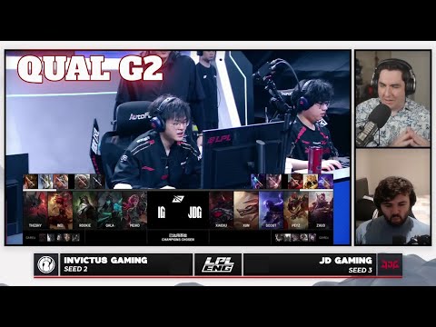 IG vs JDG - Game 2 | LPL Worlds 2025 Regional Qualifier | Invictus Gaming vs JD Gaming G2 full