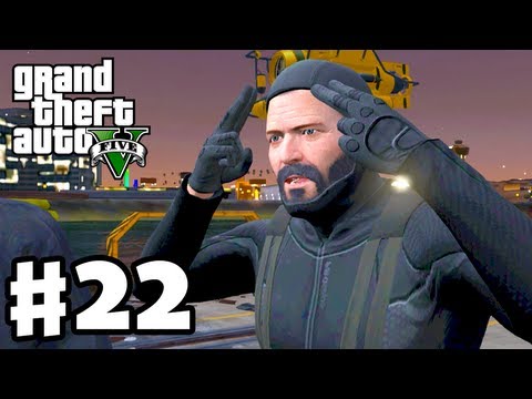 Grand Theft Auto 5 - Gameplay Walkthrough Part 22 - Merryweather Heist (GTA 5, Machete Kills)