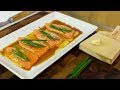 Next-Level Salmon Sashimi: The Soy-Sesame Seed Oil Magic! 🎉