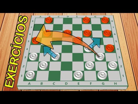 O mesmo GOLPE em Várias Aberturas - Exercícios - Jogo de Damas