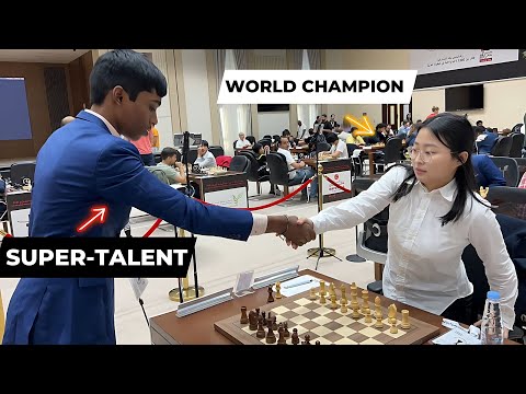 Praggnanandhaa takes on the World Champion Ju Wenjun| Final Moments | 6th Sharjah Masters