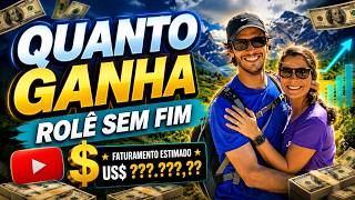 QUANTO GANHA O CANAL ROLÊ SEM FIM ? | GANHOS REAIS 2026