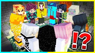 鬼滅の刃のキャラが仲間になる世界でマインクラフト!無惨を倒せ🔥【まいくら / マインクラフト】