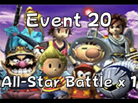 Super Smash Brothers Brawl - Event 20 - All-Star Battle x 1