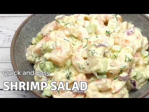 How to make Shrimp Salad Recipe | Prawn Salad Recipe | Keto Shrimp Recipe