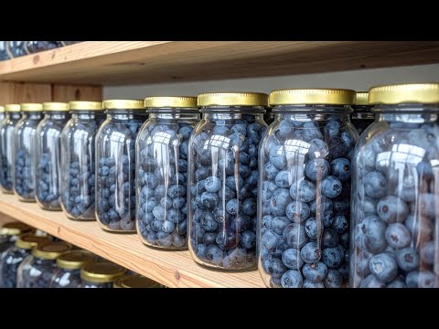 Ich lagere Heidelbeeren schon seit 10 Jahren so – ganz ohne Einfrieren, wie früher bei Oma.