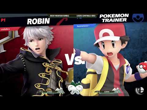 Rocky Mountain Rumble (June '19) - cathArc (Robin) Vs. IU|Smirk (Pokémon Trainer) - L. Semifinals