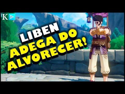 ONDE ENCONTRAR LIBEN ADEGA DO ALVORECER | Genshin Impact - Baga!