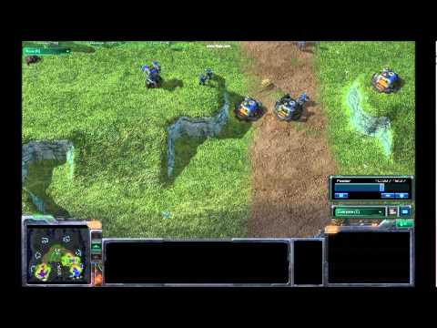 Starcraft 2 - Rebound: a custom melee map