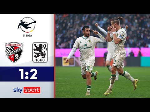 Löwen feiern 4. Sieg in Folge! | FC Ingolstadt 04 - TSV 1860 München | Highlights - 3. Liga 2025/26