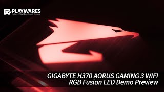GIGABYTE H370 Aorus Gaming 3 Wi-Fi - відео 1