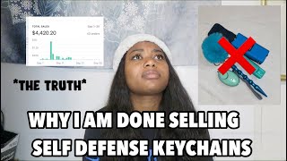 WHY I STOPPED SELLING SELF DEFENSE KEYCHAINS (5 keychains giveaway)