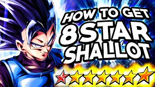 HOW TO UNLOCK SHALLOT TO 8 STARS! Dragon Ball Legends Blue Shallot Story Mode Gameplay