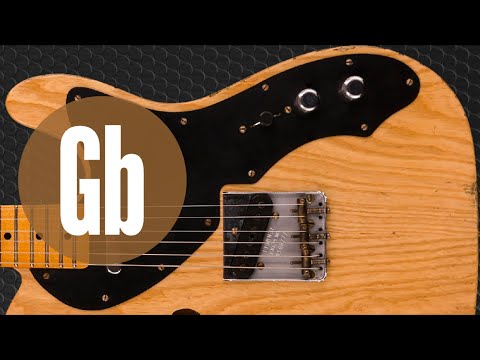 Gb MAJOR Backing Track Soulful Chill Smooth Guitar Play Along