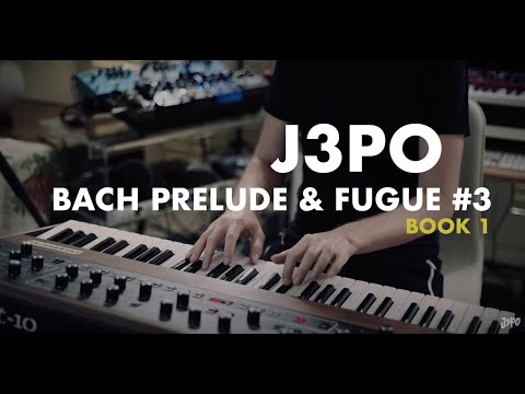 Bach Prelude and Fugue in C Sharp (Book 1) - Julian "J3PO" Pollack - Prophet 10