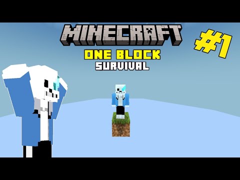 🔥Epic OneBlock Survival Series - Part 1 | Hindi | #Minecraft