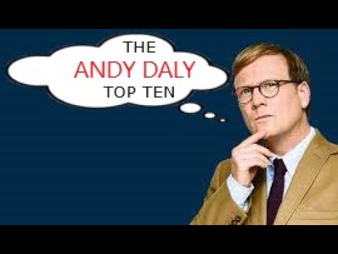 THE ANDY DALY TOP TEN - Comedy Bang! Bang! character debuts w SCOTT AUKERMAN - the whole 7 hours!